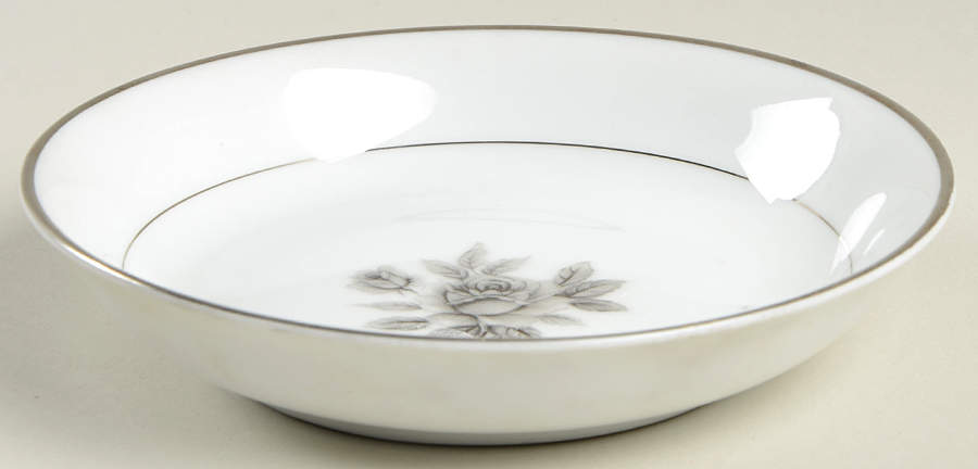 White Rose Fruit/Dessert (Sauce) Bowl by Arlen-1