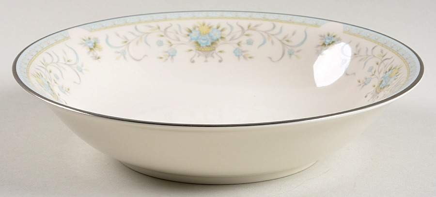 Blue Versailles Coupe Soup Bowl by American Royalty-1