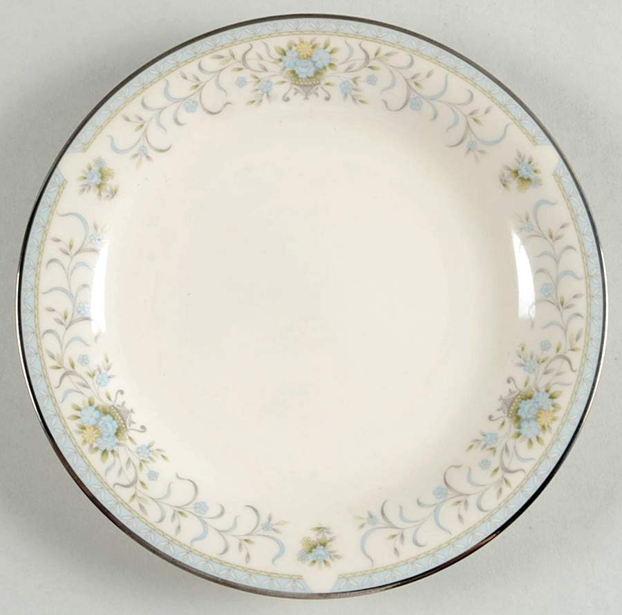 Blue Versailles Bread & Butter Plate by American Royalty-1
