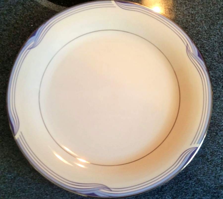 Simplicity Dinner Plate by American Royalty-1