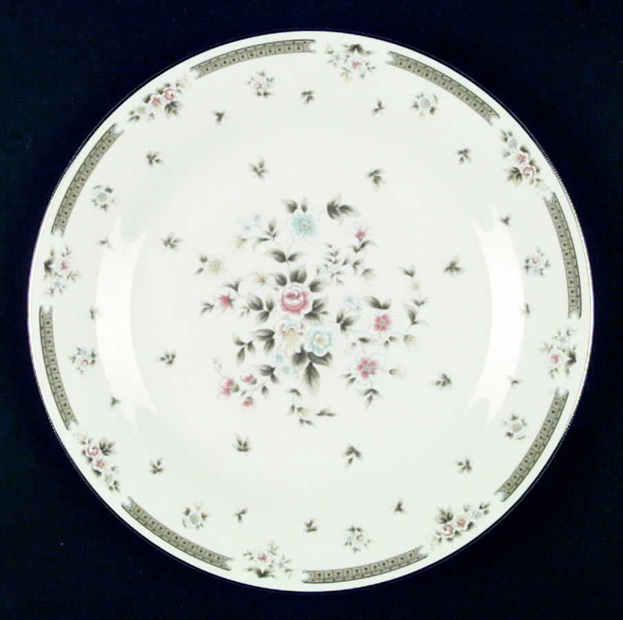 Spring Gardens Dinner Plate by American Royalty-1