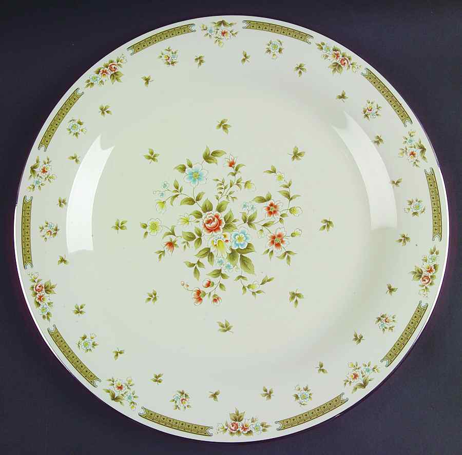 Spring Gardens 12" Chop Plate (Round Platter) by American Royalty-1