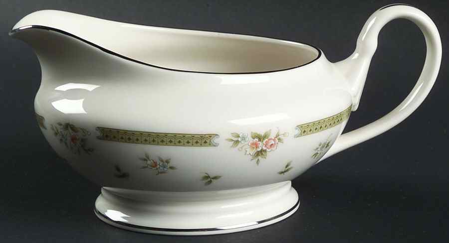 Spring Gardens Round Gravy Boat by American Royalty-1
