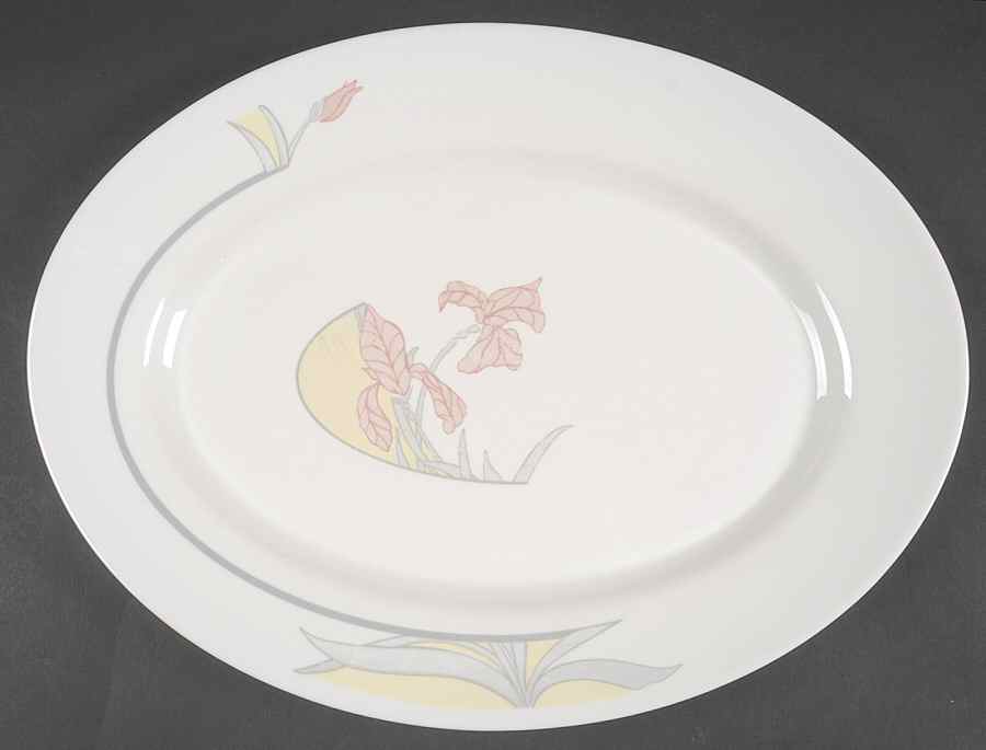Diana 13" Oval Serving Platter by Arcopal-1