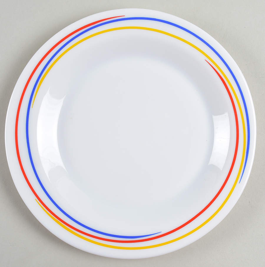 Fireworks Salad Plate by Arcopal-1
