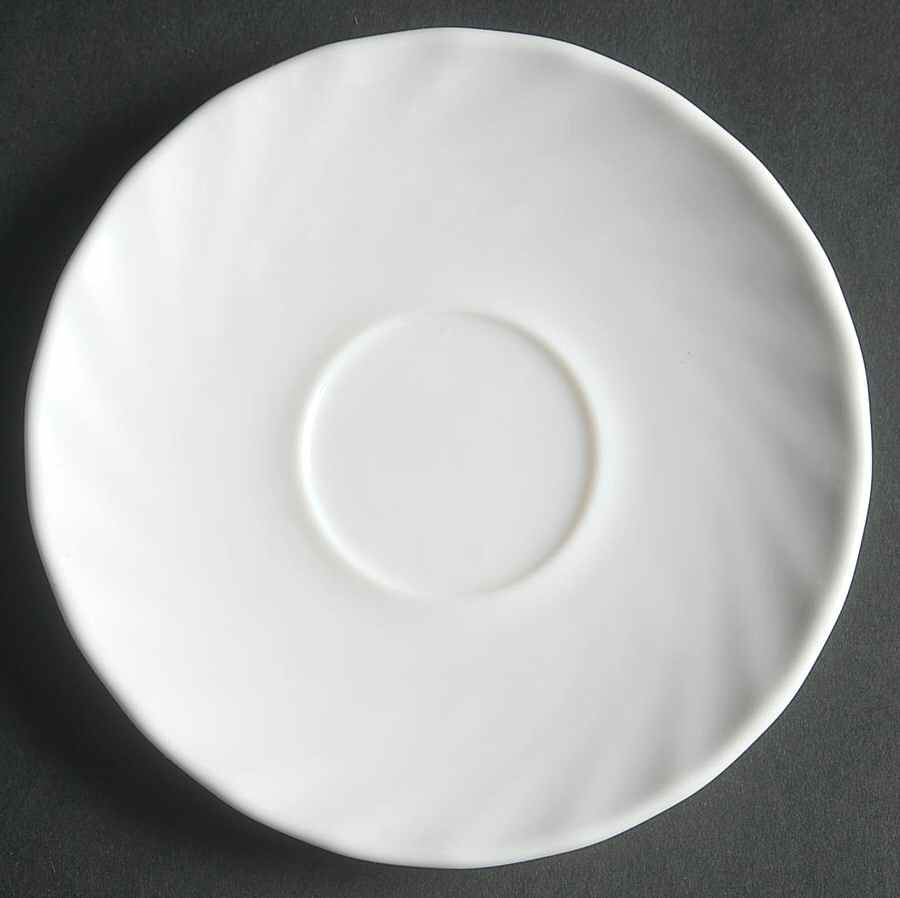 Trianon White Saucer for Flat Cup by Arcopal-1