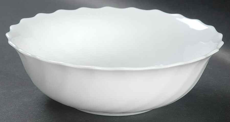 Trianon White Coupe Cereal Bowl by Arcopal-1