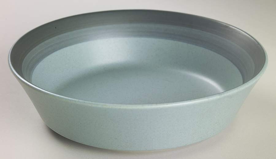 Navajo Blue Coupe Soup Bowl by Arrowstone-1