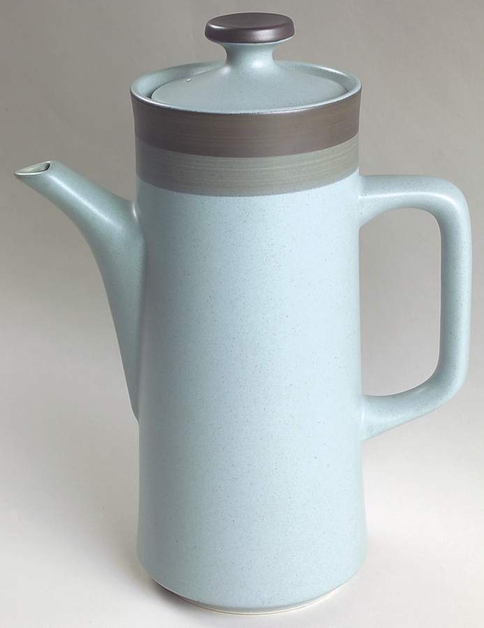 Navajo Blue Coffee Pot & Lid by Arrowstone-1