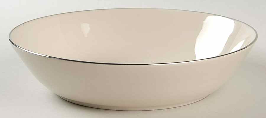 Royal Platinum (Cream) 8" Round Vegetable Bowl by Aristocraft-1