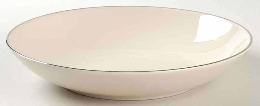 Royal Platinum (Cream) Coupe Soup Bowl by Aristocraft-1