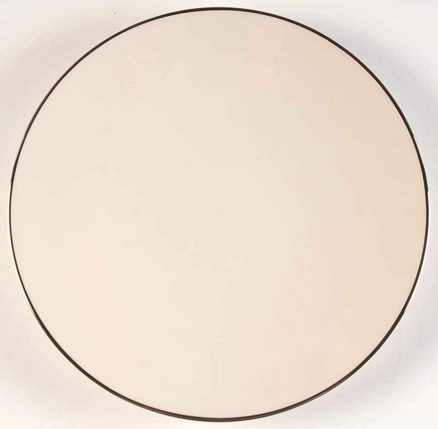 Royal Platinum (Cream) Salad Plate by Aristocraft-1