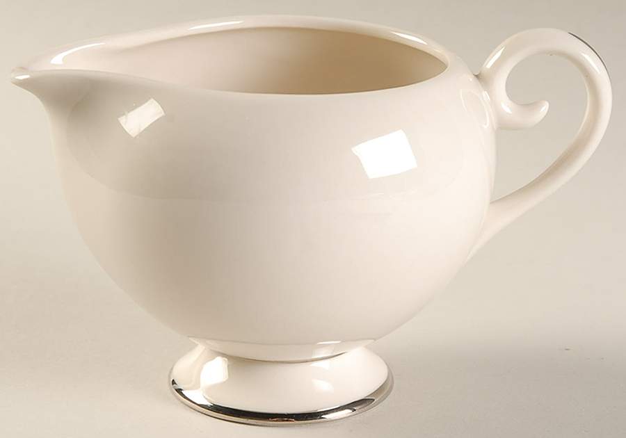 Royal Platinum (Cream) Creamer by Aristocraft-1