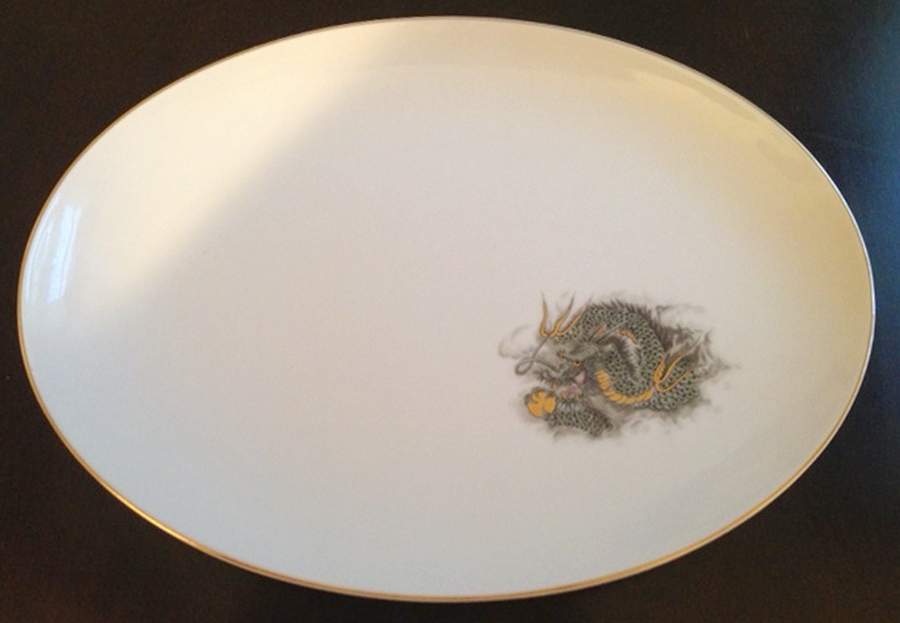ART2 14" Oval Serving Platter by Arita-1
