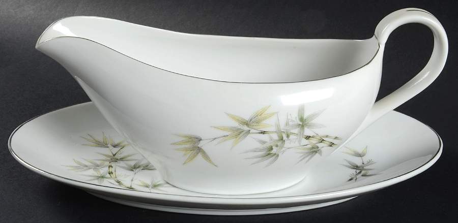 ART4 Gravy Boat & Underplate/Relish by Arita-1