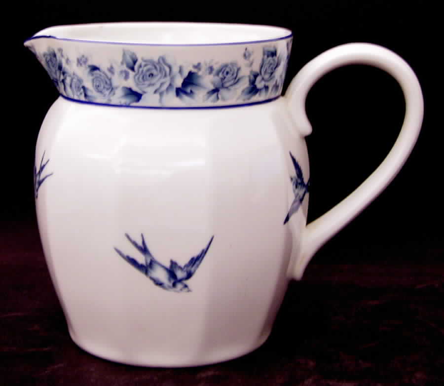Blue Damask 80 Oz Pitcher by Arita-1