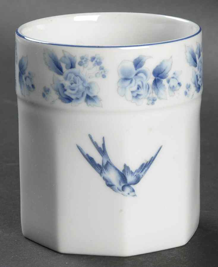 Blue Damask Votive Candleholder by Arita-1