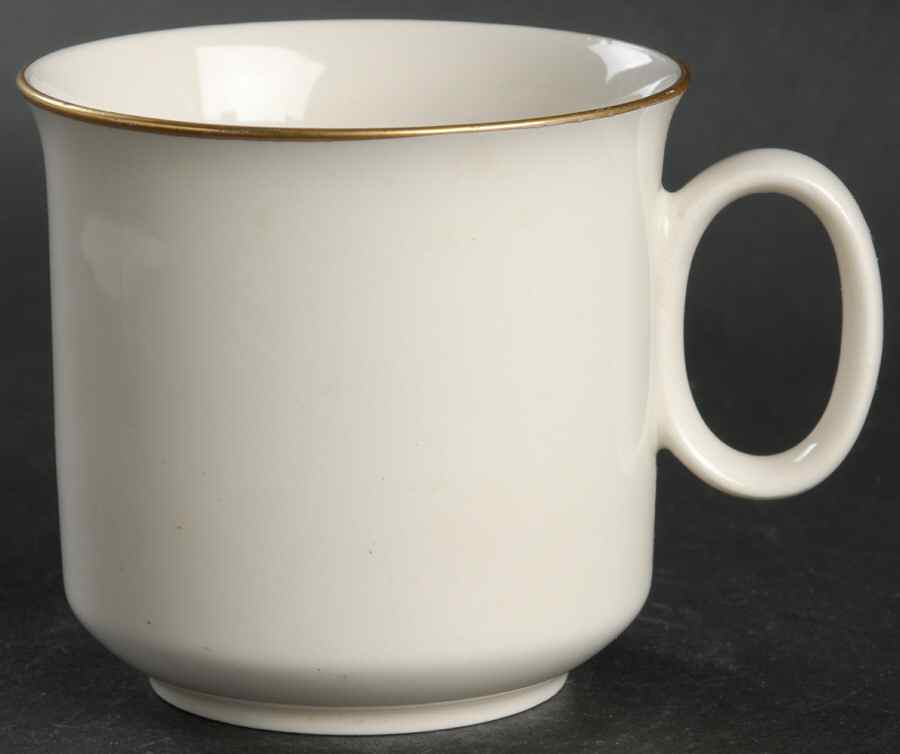Cameo (Gold Trim) Flat Cup by Arita-1