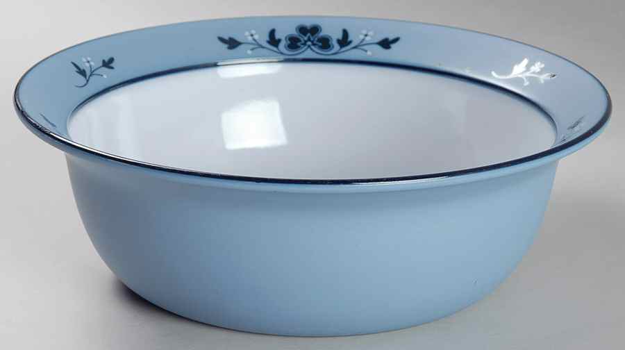 Celebration Blue 8" Round Vegetable Bowl by Arita-1