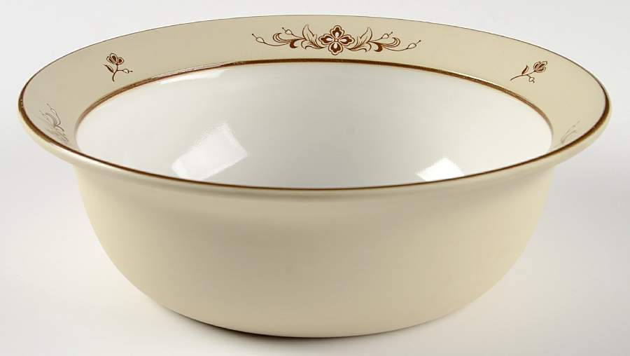 Celebration Brown 8" Round Vegetable Bowl by Arita-1