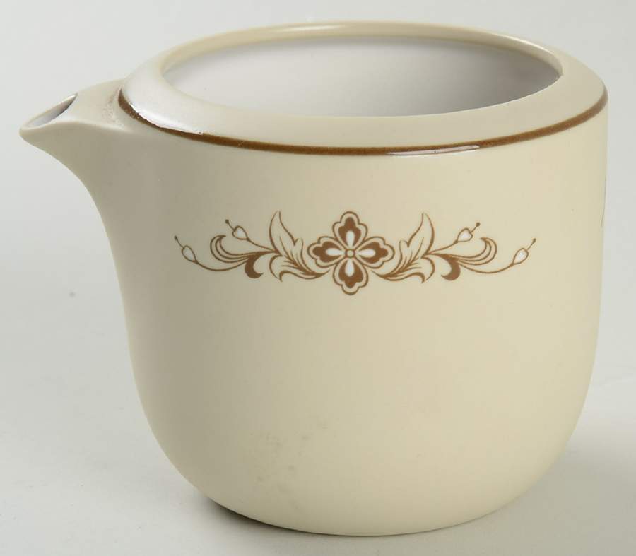 Celebration Brown Creamer by Arita-1