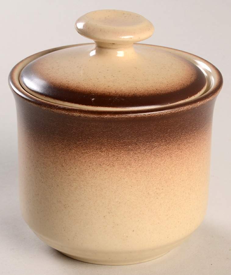Cotton Blossom Sugar Bowl & Lid by Arita-1