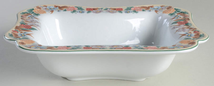 Country Garden 10" Rectangular Vegetable Bowl by Arita-1