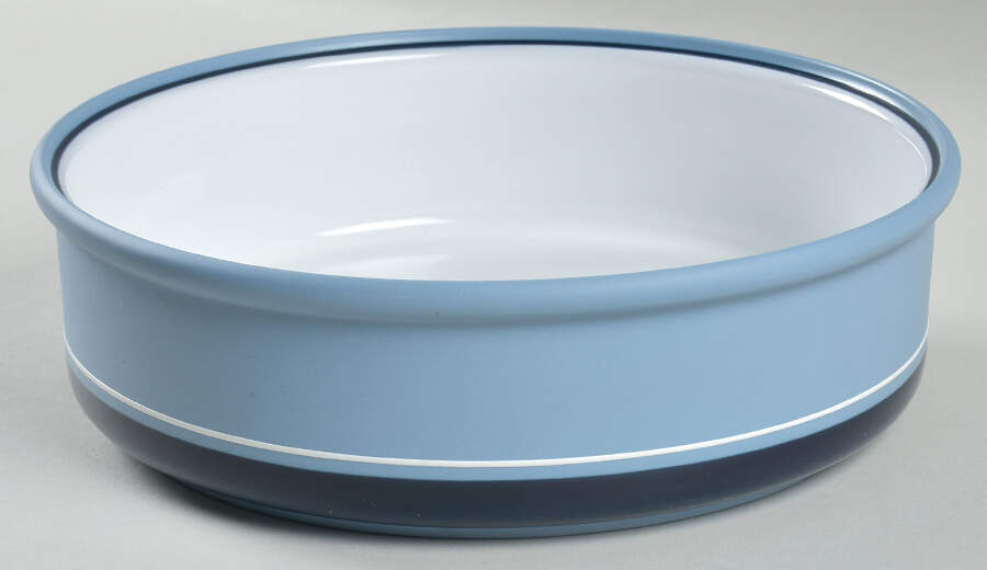 Genesis Blue 1.5 Qt Round Casserole No Lid by Arita-1