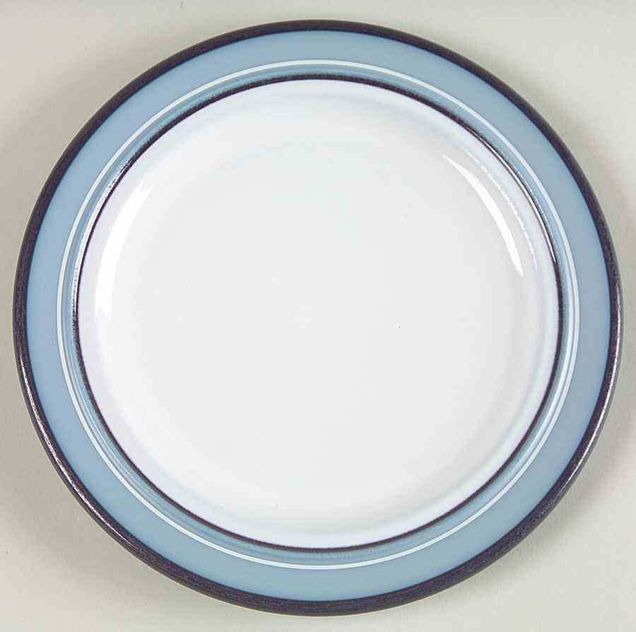 Genesis Blue Bread & Butter Plate by Arita-1
