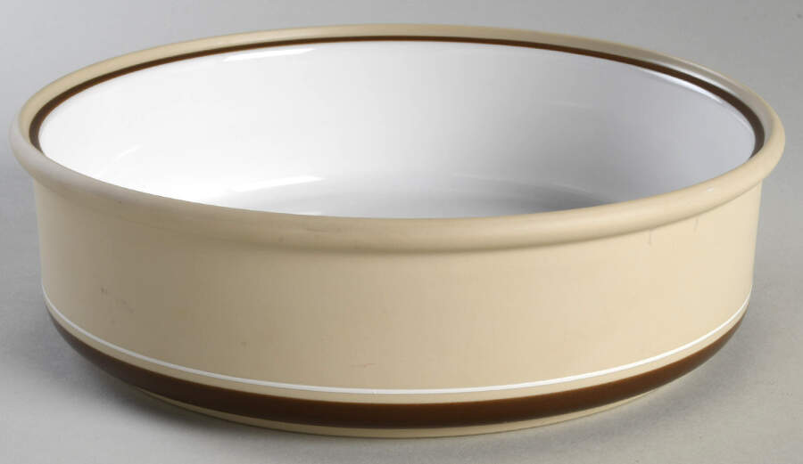 Genesis Beige 9" Round Vegetable Bowl by Arita-1