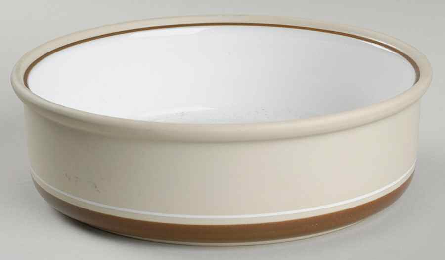 Genesis Beige 8" Round Vegetable Bowl by Arita-1