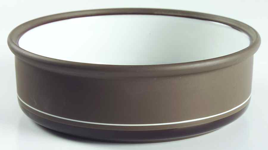 Genesis Brown 8" Round Vegetable Bowl by Arita-1