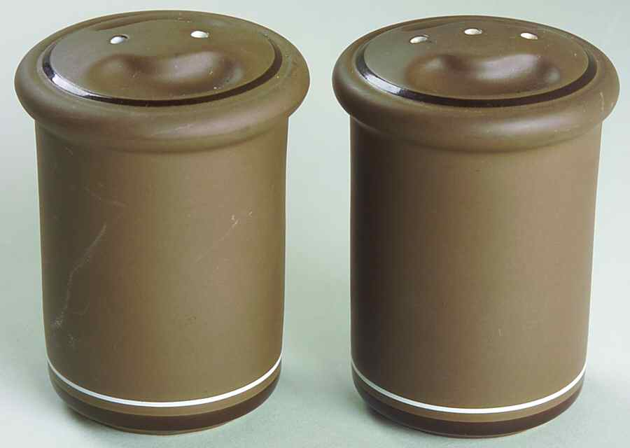 Genesis Brown Salt & Pepper Set by Arita-1