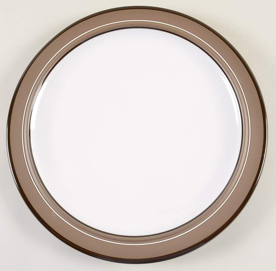 Genesis Brown 12" Chop Plate (Round Platter) by Arita-1