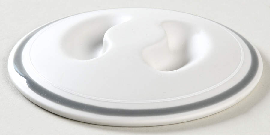 Genesis Grey Lid for Sugar Bowl by Arita-1