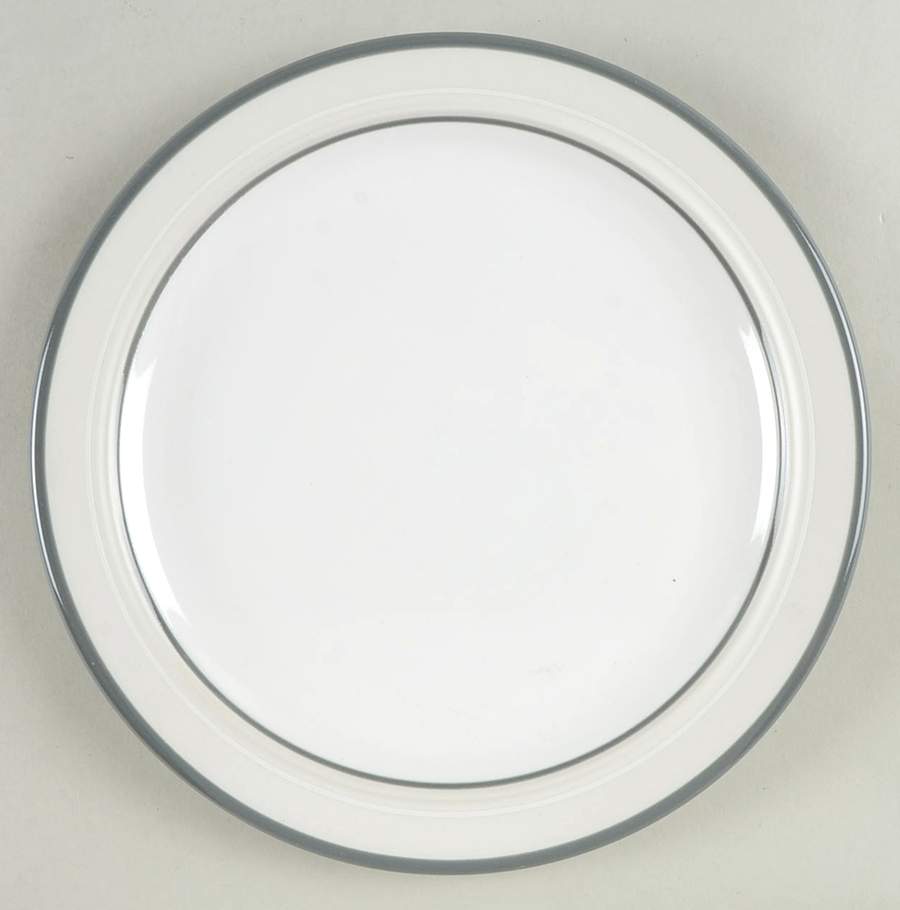 Genesis Grey Salad Plate by Arita-1