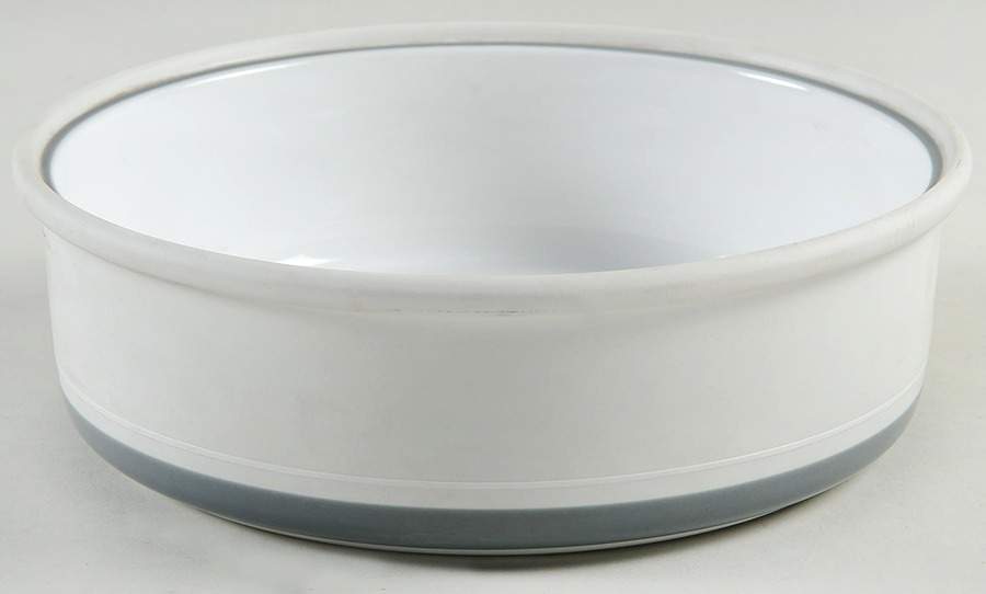 Genesis Grey 8" Round Vegetable Bowl by Arita-1