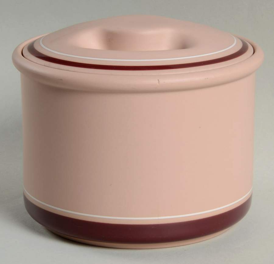 Genesis Mauve Small Canister & Lid by Arita-1