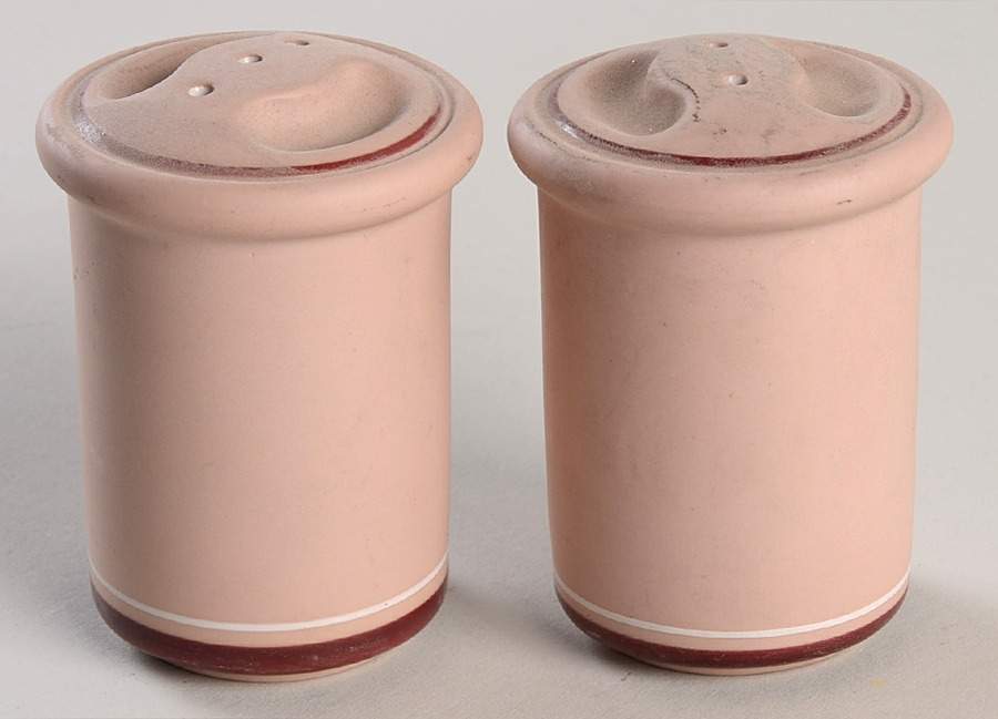 Genesis Mauve Salt & Pepper Set by Arita-1
