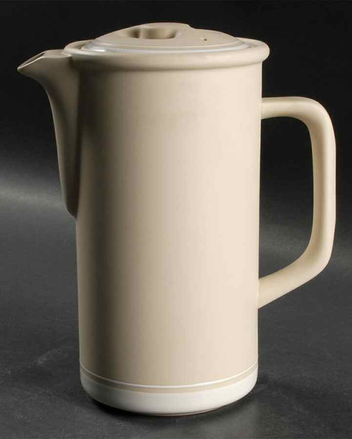 Genesis Sand Coffee Pot & Lid by Arita-1
