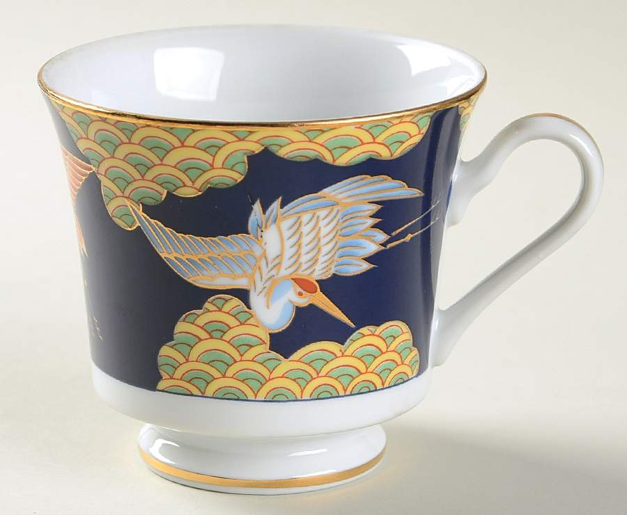 Golden Sagi Footed Cup by Arita-1