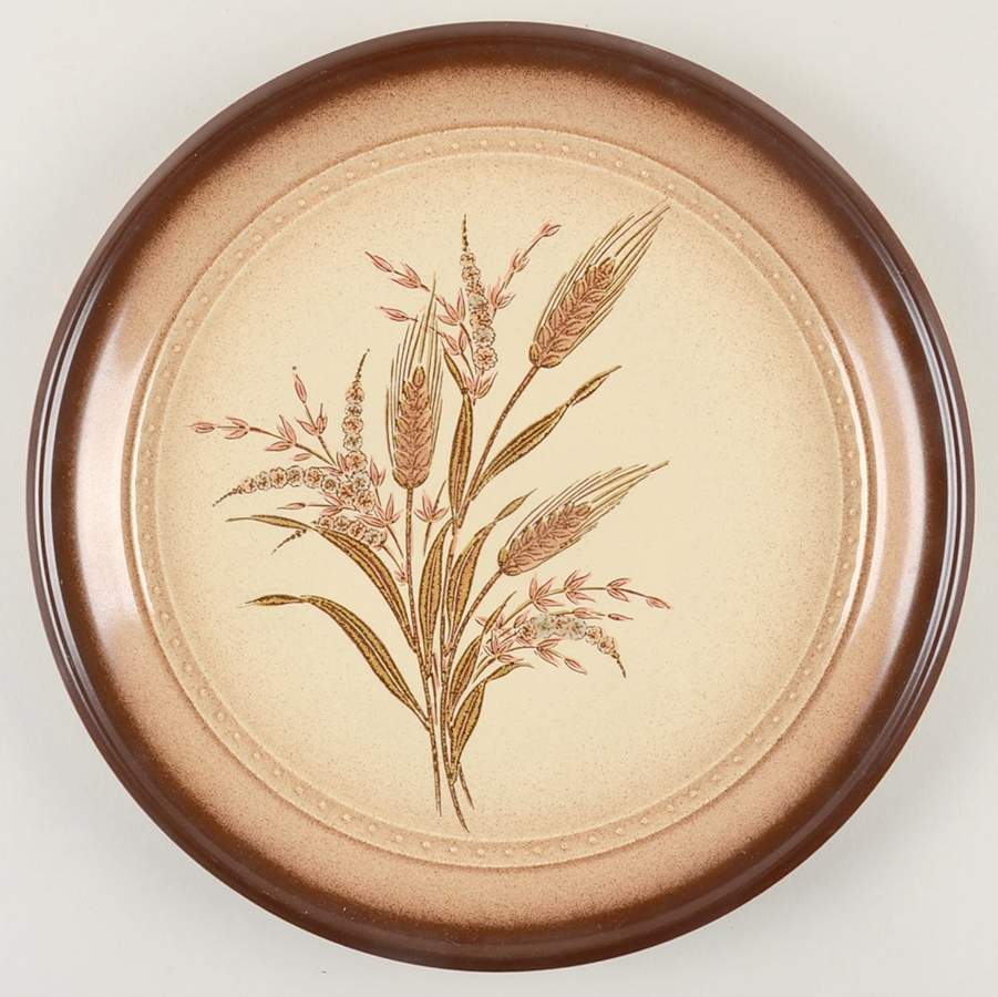 Honey Wheat 12" Chop Plate (Round Platter) by Arita-1