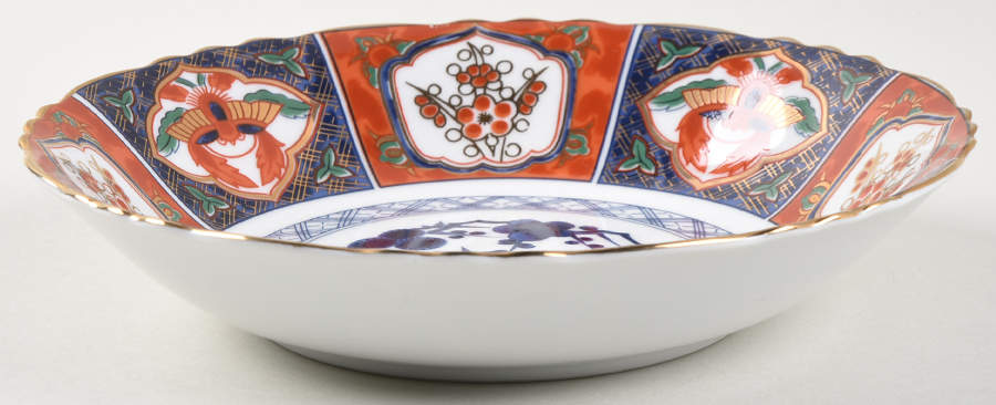 Imari Coupe Soup Bowl by Arita-1
