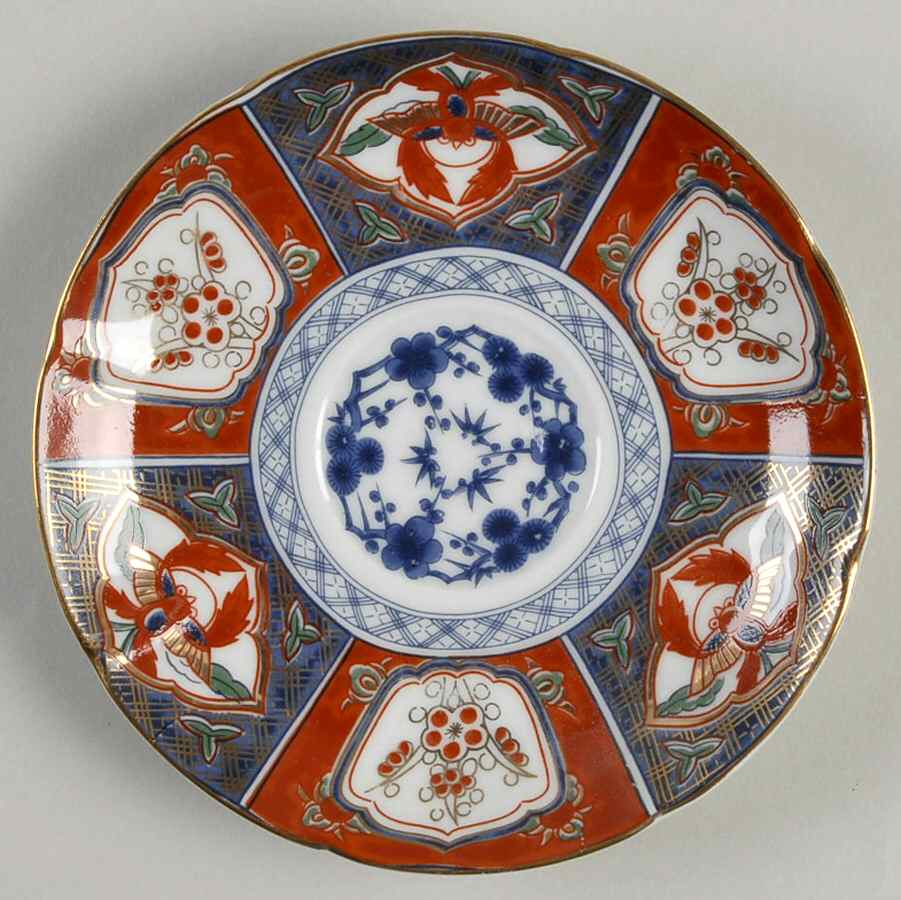 Imari Saucer for Flat Cup by Arita-1
