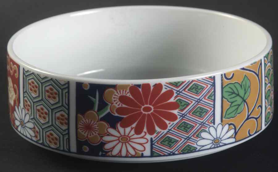 Imari Fan Stack Set by Arita-1