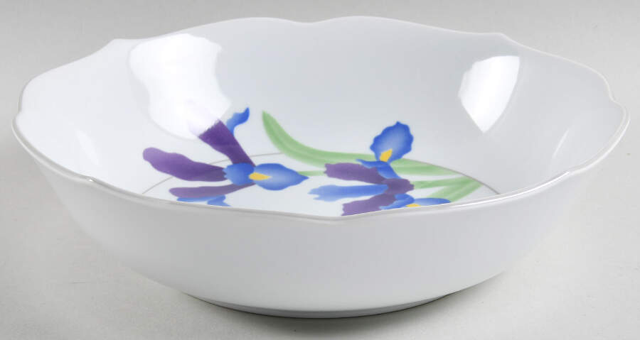 Iris 9" Round Vegetable Bowl by Arita-1