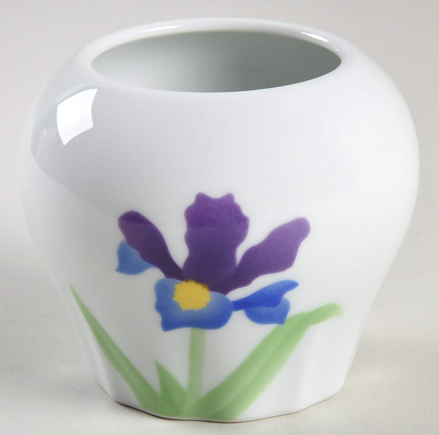 Iris Sugar Bowl No Lid by Arita-1