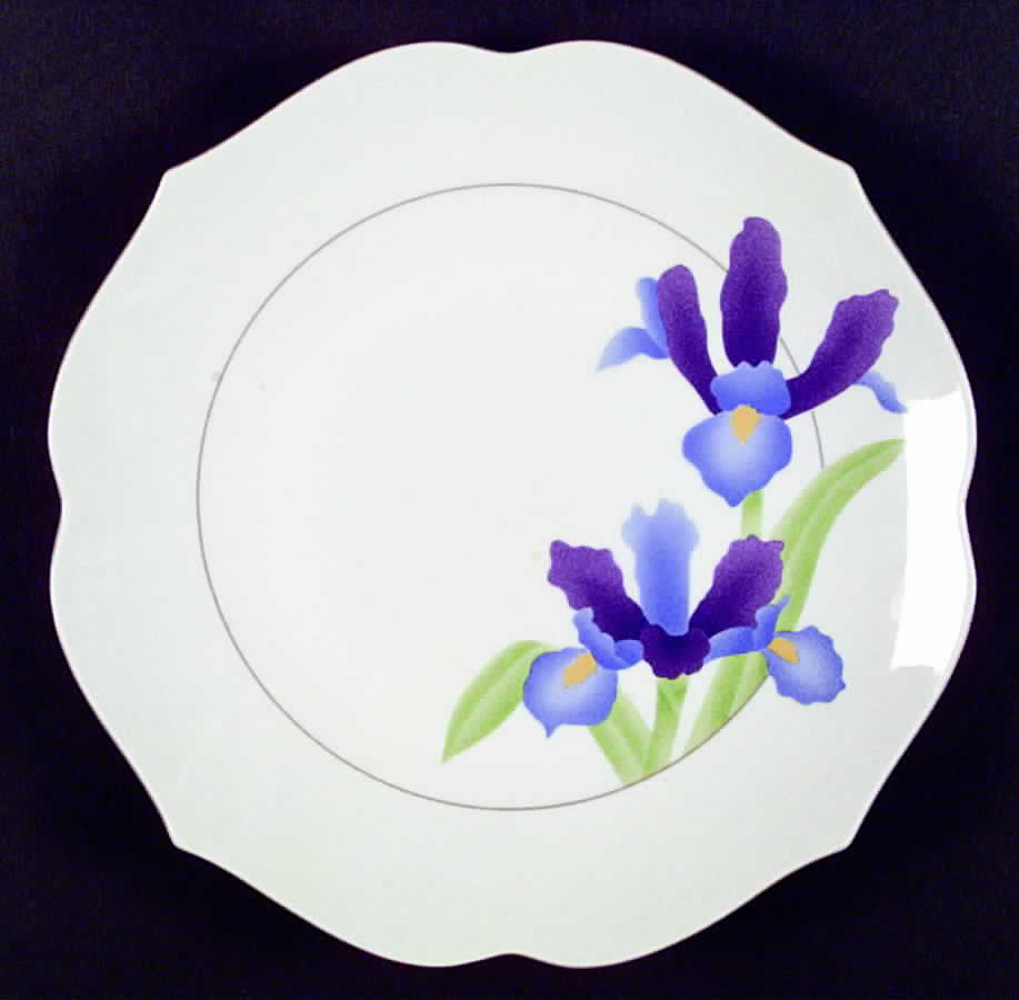 Iris Dinner Plate by Arita-1