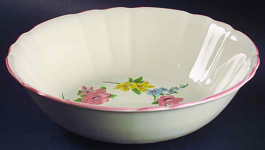 Minuet 9" Round Vegetable Bowl by Arita-1