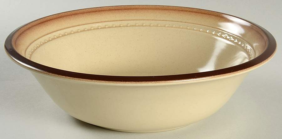 Nutmeg 9" Round Vegetable Bowl by Arita-1